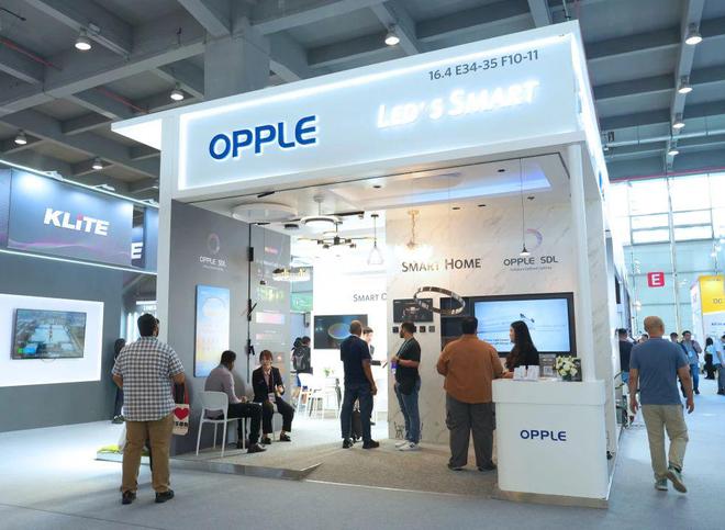 聚龄智能制造TMS用完美体育网站户欧普照明携新品闪耀广交会展