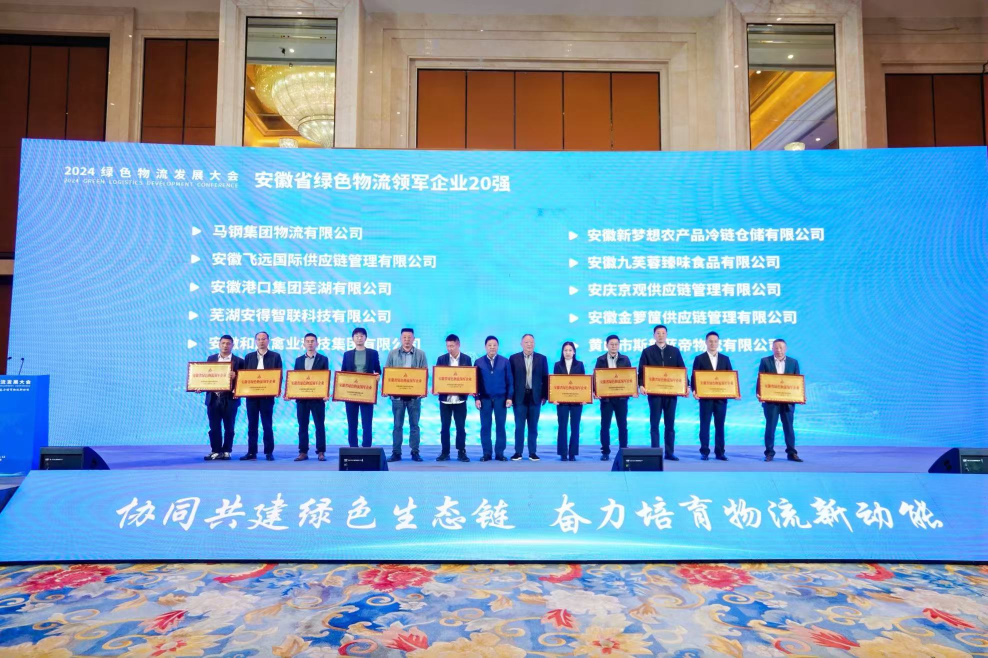 202完美体育网站4绿色物流发展大会在合肥召开(图4)