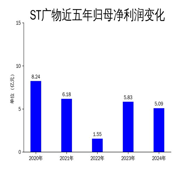 完美体育网站ST广物2024年年报：能源物流板块亮眼但整体业绩下滑显著(图2)