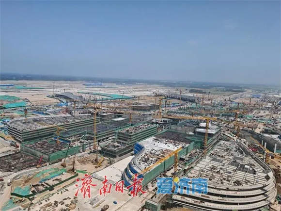 济南正建一个“大枢纽”一跃“起飞”的节奏！_今日头条_大众网(图2)
