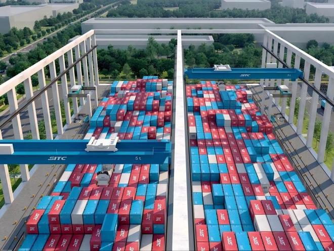 青岛国家综合货运枢纽补链强链塑造完美体育网站发展新优势